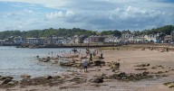 Pretty UK seaside town with smallest cathedral and perfect for biking 