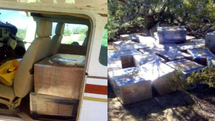 Sentencian a Dos Hombres por Transportar Más de Media Tonelada de Droga en Aeronave en BC