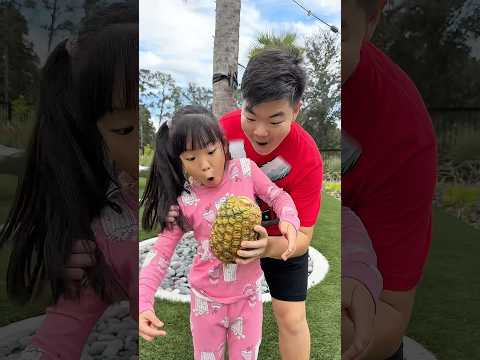 Let's check it’s real or fake 🍍🤪 LeoNata family #shorts