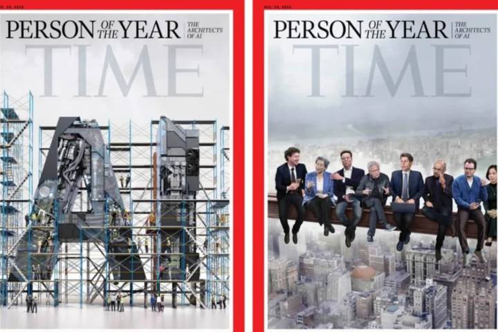 Revista Time eligió a los “arquitectos de la IA” como Persona del Año 2025