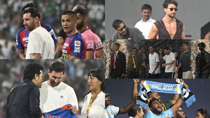 Lionel Messi receives warm welcome at Wankhede Stadium in Mumbai