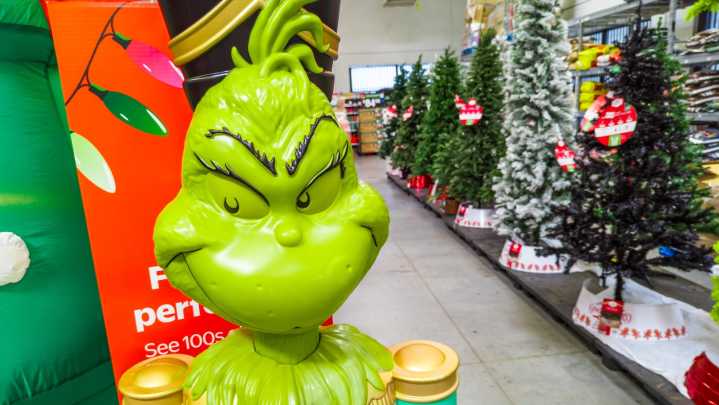 This Adorable Dollar Tree Grinch Tree DIY Will Make Your Heart Grow 3 Sizes