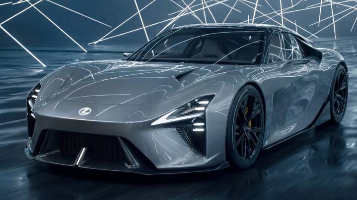 Toyota unveils concept LFA supercar, and it’s fully electric