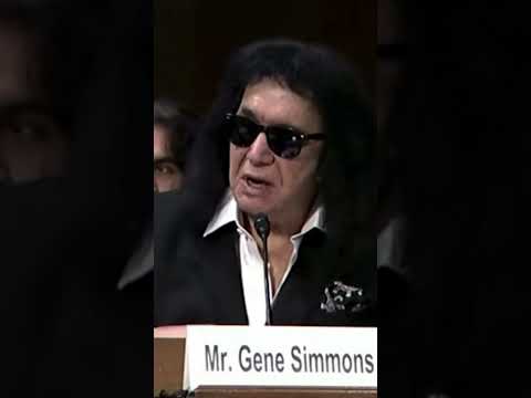 Kiss' Gene Simmons gives blunt advice to Dem senator’s son who dreams of a music career #shorts