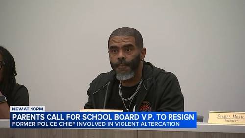 Former Robbins police chief Carl Scott faces calls to resign from Matteson School District 159 over battery video, guilty plea