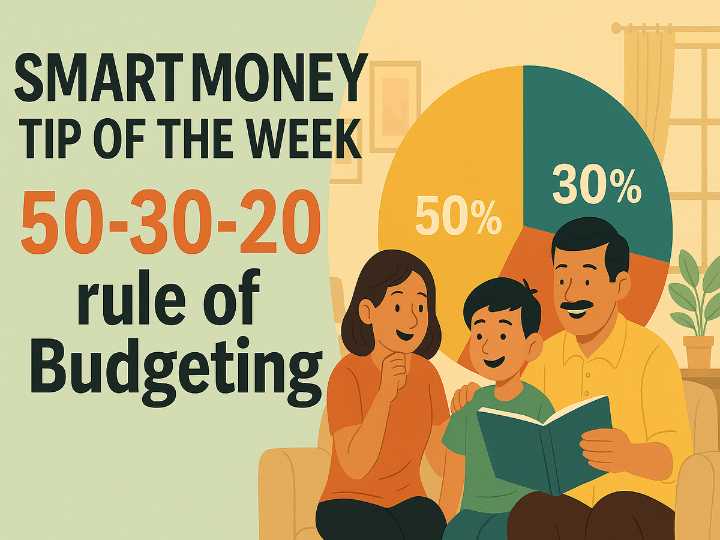 Smart Money Tip of the Week: How the 50-30-20 rule helps you take charge of your money