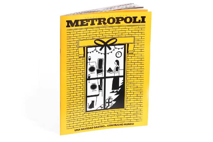 METRÓPOLI regresa a los quioscos con un especial de Navidad cargado de gastronomía y de "mucho mundo"
