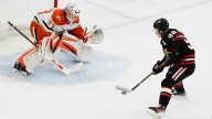 Bedard’s four points lead Blackhawks to comeback win over Ducks