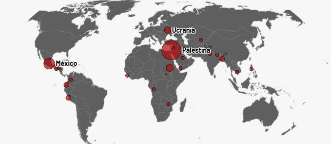 RSF reporta 67 periodistas asesinados en 2025; México es el segundo país más peligroso