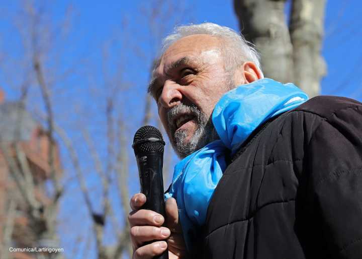 «Todos los derechos están en riesgo, incluso el derecho a la libertad»