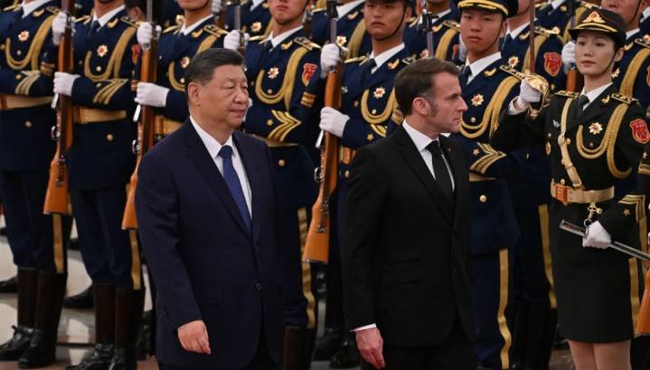 Macron pivots from Trump to Xi seeking an end to Russia