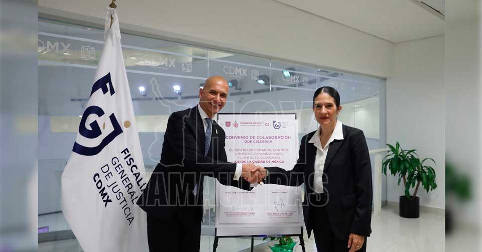 Fiscal?a CDMX y C5 conectan monitoreo en tiempo real para combatir el robo de veh?culos