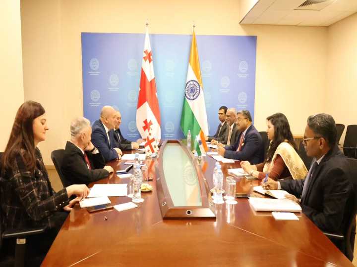 India, Georgia review bilateral relations at 8th Foreign Office C