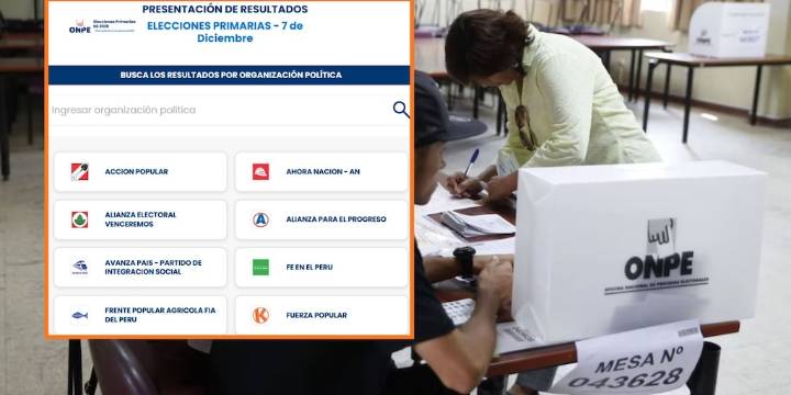 Elecciones 2026 en Perú: LINK con resultados oficiales de los comicios primarios