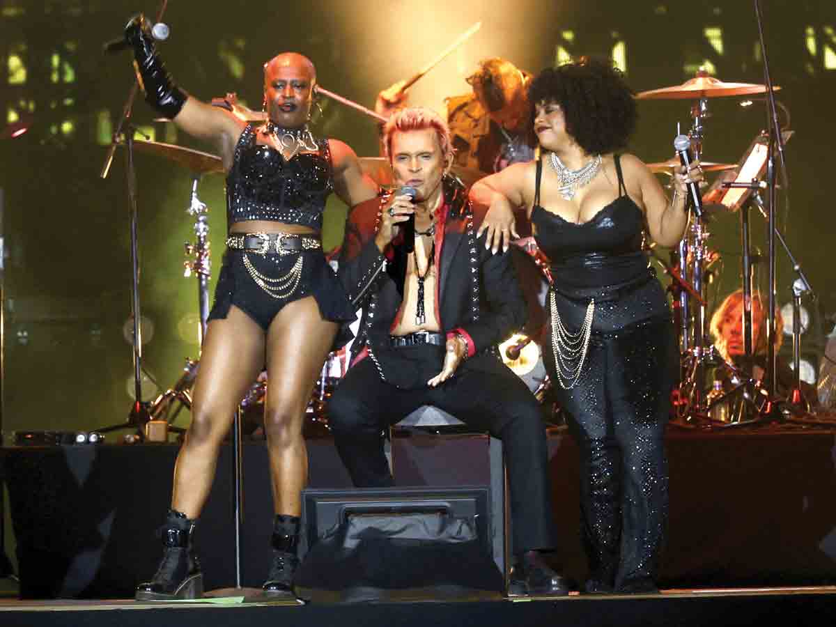 Dancing with Billy Idol en la CDMX; siempre rebelde