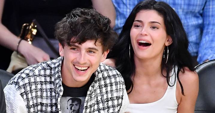Kylie Jenner, Timothée Chalamet at Marty Supreme Premiere