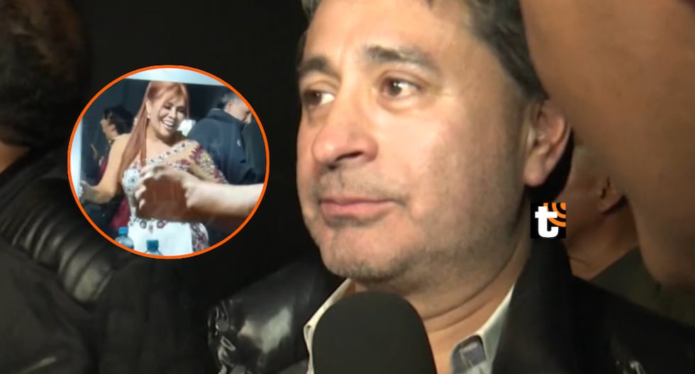 Esposo de Magaly derrocha amor por la urraca tras verla bailando con ‘La Bella Luz’: “Es increíble” El notario estuvo observando la presentación de la urraca sobre el escenario, en el aniversario de l