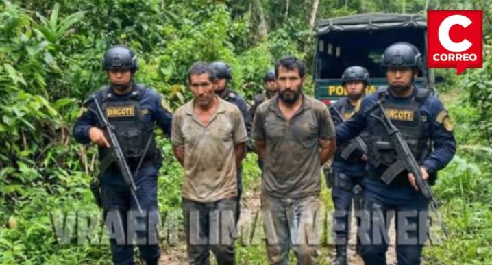Dircote captura a dos integrantes de Sendero Luminoso implicados en secuestro y asesinato