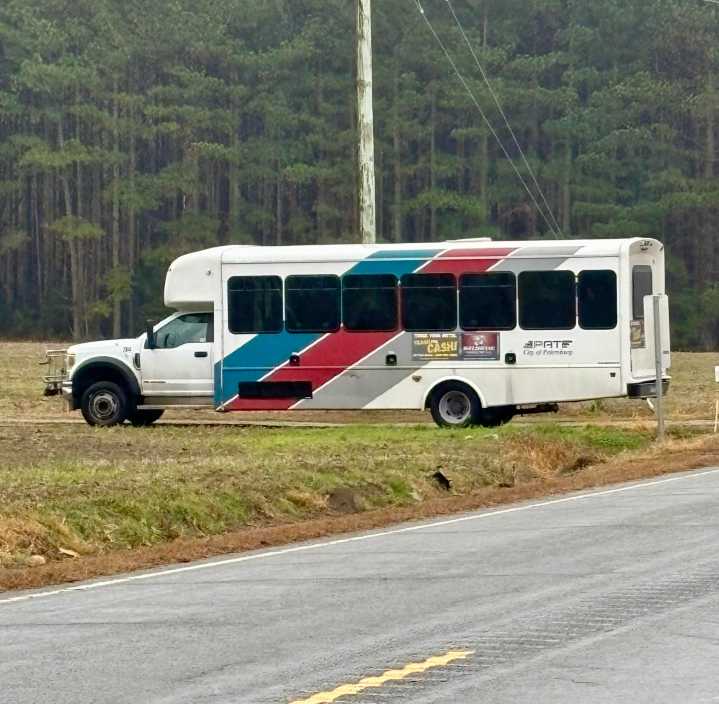 Stolen Petersburg bus recovered, driver taken into custody