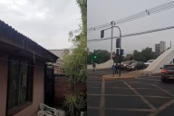 VIDEOS. Lluvia en Santiago en pleno diciembre: usuarios comparten imágenes de precipitaciones en distintas comunas de la capital