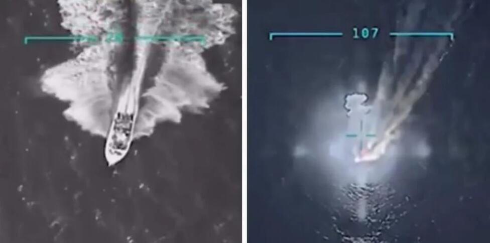 Ejército de Estados Unidos atacó brutalmente cuatro veces una embarcación en el mar Caribe