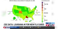 Louisiana leads US in reported flu, upper respiratory cases, CDC data shows