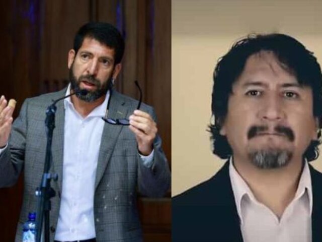Raúl Noblecilla responde a Vladimir Cerrón: "Eres un traidor, ¿tú me vas a hablar de lealtad?"