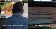 Bengaluru auto driver's reassuring note goes viral