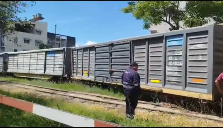 Resistencia: descarriló un tren de cargas y siete cuadras quedaron bloqueadas en plena hora pico