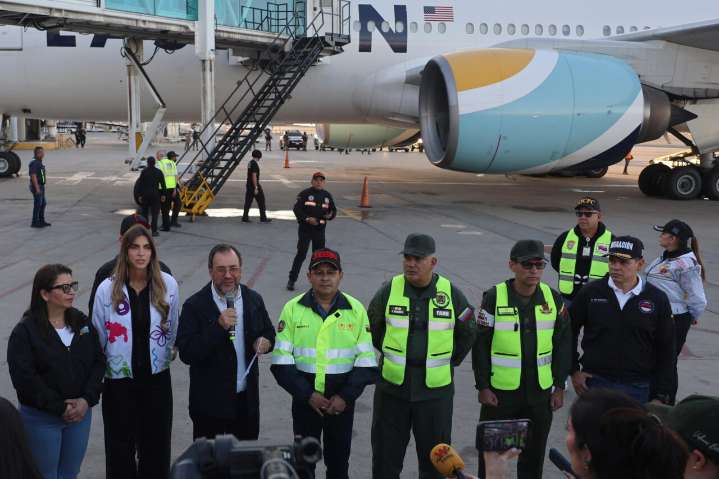 Llegan a Venezuela 259 migrantes en un vuelo de repatriación proveniente de México