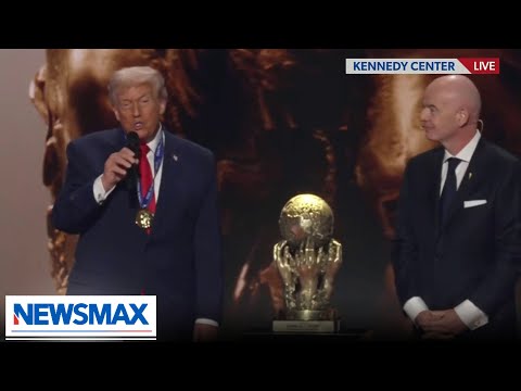 'World is safer place now': Trump receives FIFA Peace Prize at Kennedy Center