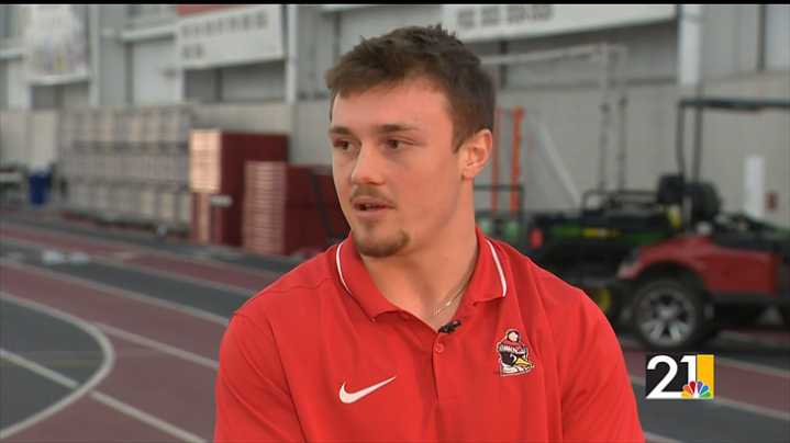 YSU's Brungard one of three finalists for prestigious Walter Payton Award