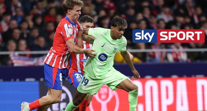 SKY Sports transmitió FC Barcelona 3-1 Atlético de Madrid por la fecha 19 de LaLiga 2025 en México