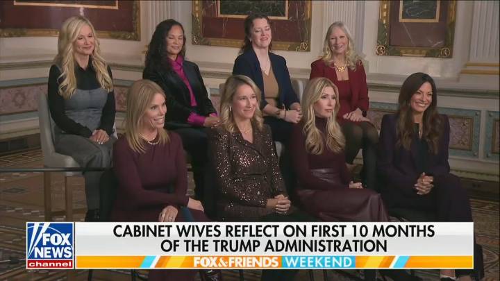 ‘Seeing the Sausage Being Made’ Cheryl Hines and Trump Admin Wives Dish to Fox