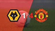 Premier League: Goleada 4-1 de Manchester United a Wolverhampton con doblete de Bruno Fernandes incluído