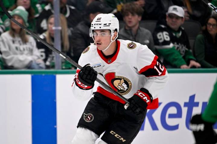 Senators F Shane Pinto (lower body) out at least 2 weeks