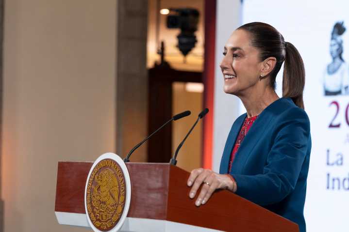 “Creo que sí voy a ir”, dice Sheinbaum sobre el sorteo del Mundial