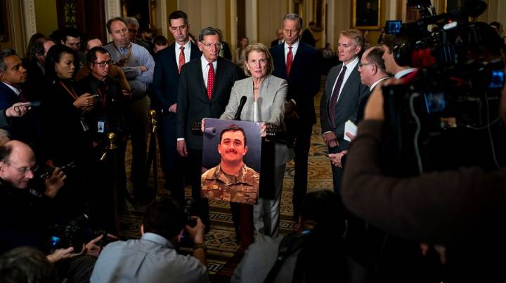 West Virginia governor: Hospitalized National Guard member's parents 'optimistic' about recovery