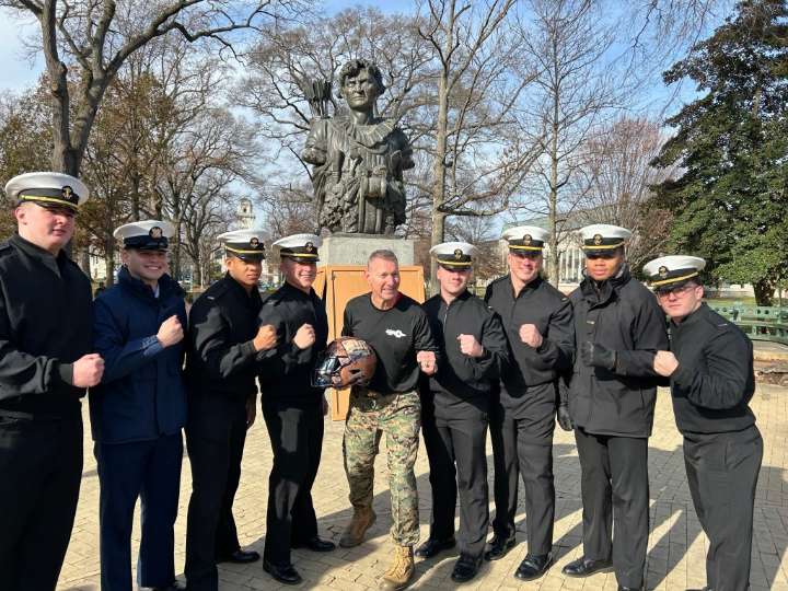 Inside the Army-Navy Ball Run tradition