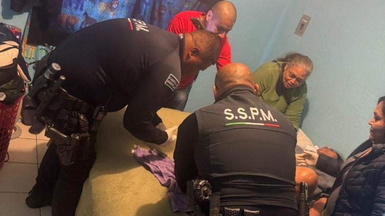 Agentes municipales auxiliaron parto de emergencia en Riveras