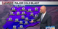 Major cold blast arrives this weekend