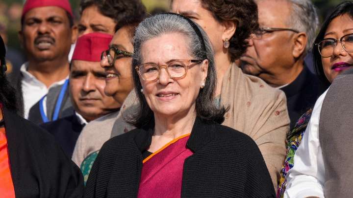 Sonia Gandhi's all-out attack on BJP over 'project' to vilify Nehru
