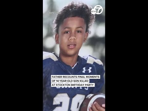 Heartbroken father remembers teen son killed in CA mass shooting