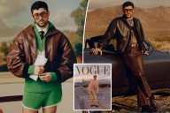 Bad Bunny poses in a Dior dress for Vogue Best Dressed cover