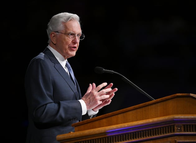 Rise above and overcome the world with Christ, says President D. Todd Christofferson