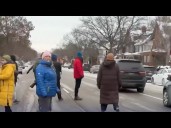 Minneapolis residents protests ICE: "I want kids to feel safe"