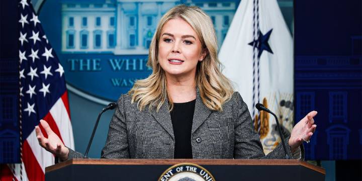 Video Shows ICE Arresting Woman Linked to Trump Press Secretary Karoline Leavitt