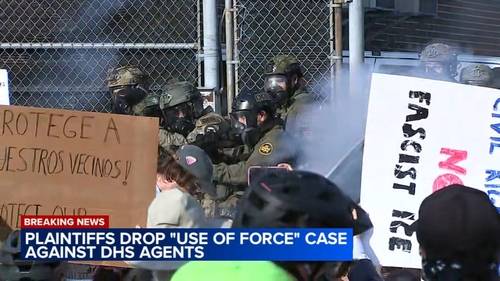 Lawsuit over excessive use of force against protesters, press by DHS under 'Midway Blitz' dropped after feds leave