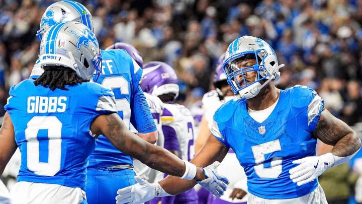 Lions’ Jahmyr Gibbs-David Montgomery duo sets new NFL record with big 1st half