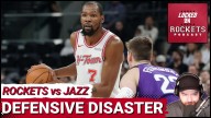 Rockets Defensive COLLAPSE Vs Jazz, Kevin Durant's ROUGH Night & Sengun's MONSTER Game Not Enough